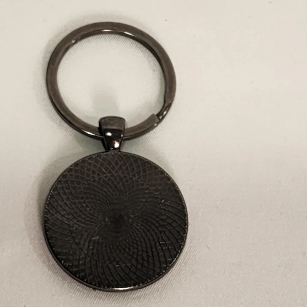 Louis Vuitton Monogram Canvas Damier Ebene Brown Check Pattern Keychain